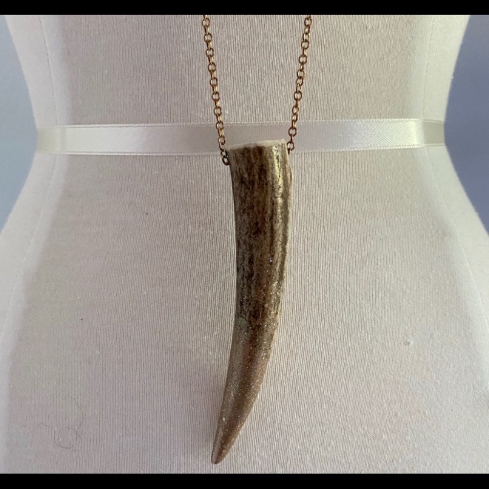Gold Bone Necklace
